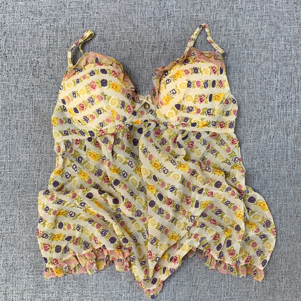 NWT Jessica Simpson beautiful sleeping romantic baby doll set